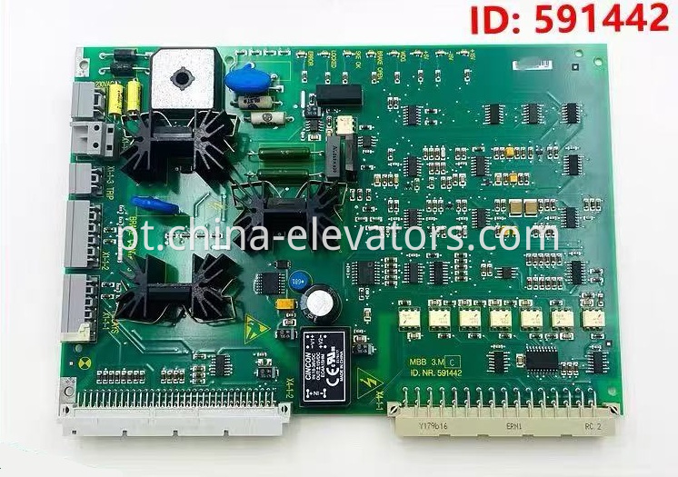 ID.NR.591442 MBB 3.M Brake Board for 300P 7000 Elevators